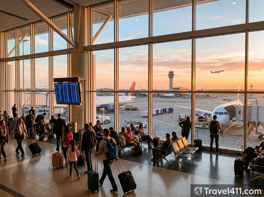 Airlines at Orlando Airport MCO