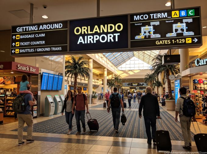 Orlando Airport Terminals Airlines