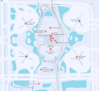 Orlando Airport Address 1 Jeff Fuqua Boulevard Orlando FL 32827