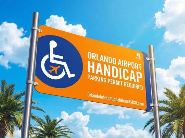 Orlando Airport MCO handicap parking